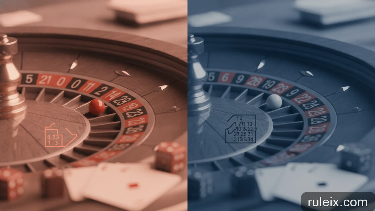 Minh họa: 5 lỗi khi chọn cửa cược Roulette: nhầm tỷ lệ trả và xác suất