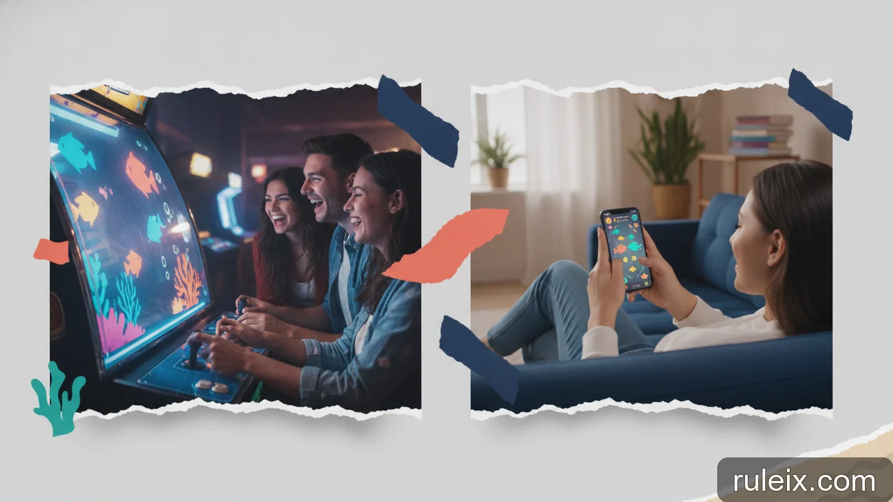 Minh họa: Bắn cá offline và online: ưu nhược điểm của từng hình thức chơi
