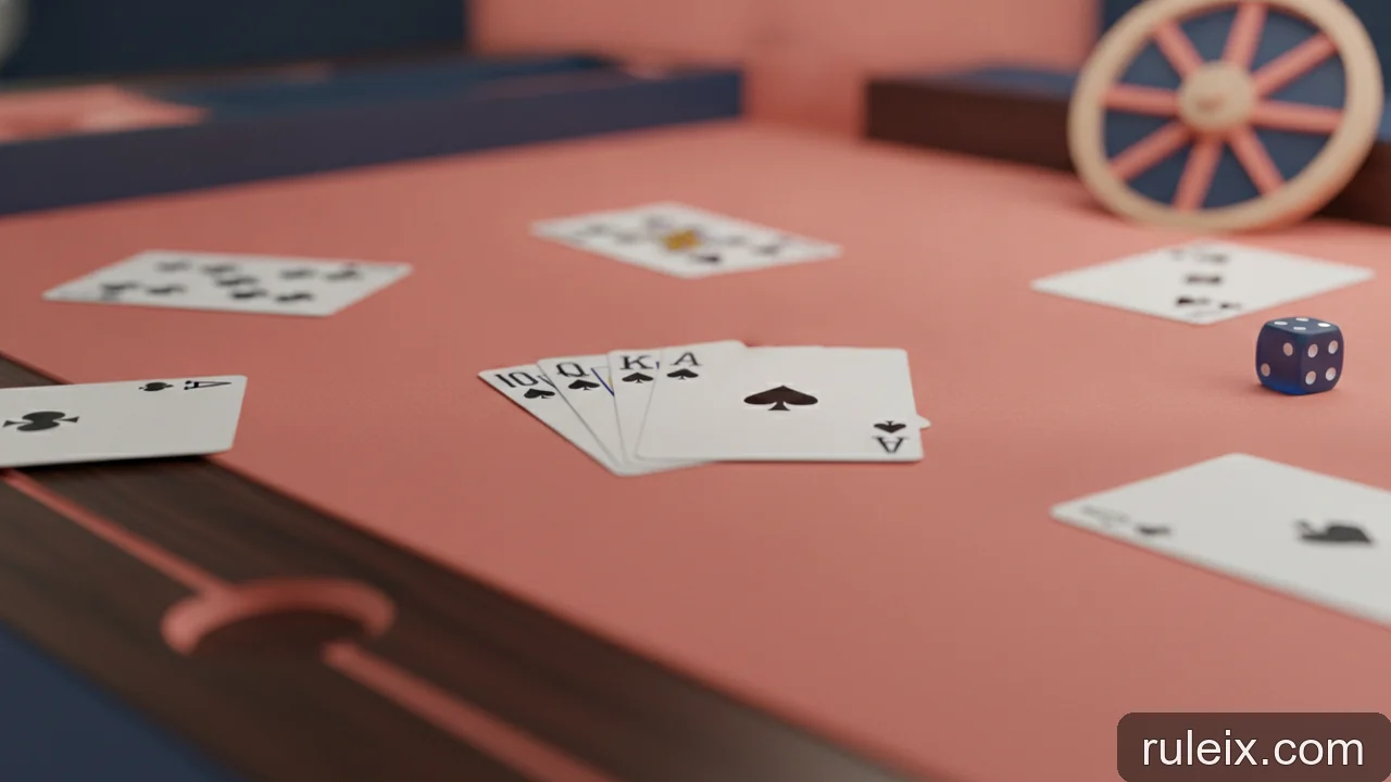 Minh họa: Bảng xếp hạng bài Poker tiếng Việt đầy đủ và dễ hiểu nhất