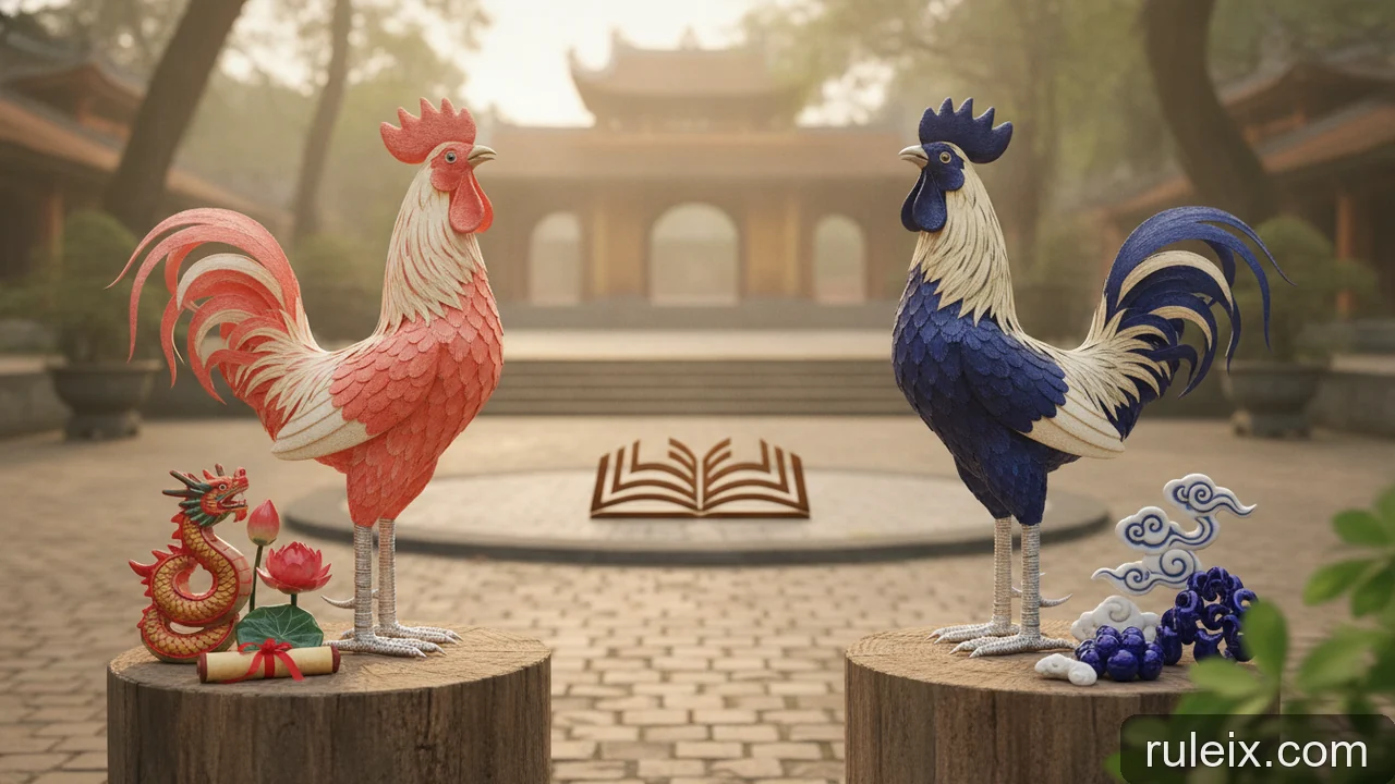 Minh họa: Gà chọi cựa sắt và cựa dao: Loại nào phổ biến hơn ở Việt Nam?