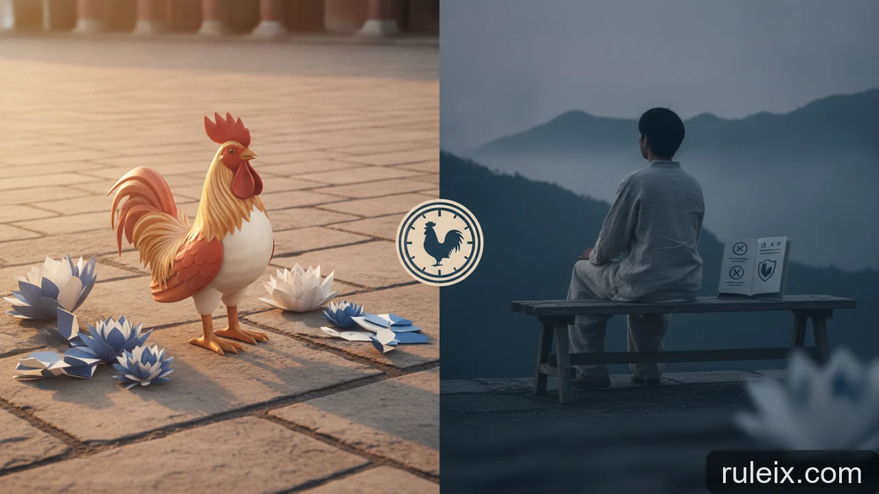 Minh họa: Làm thế nào để nghỉ ngơi và tránh chơi liên tục trong đá gà?