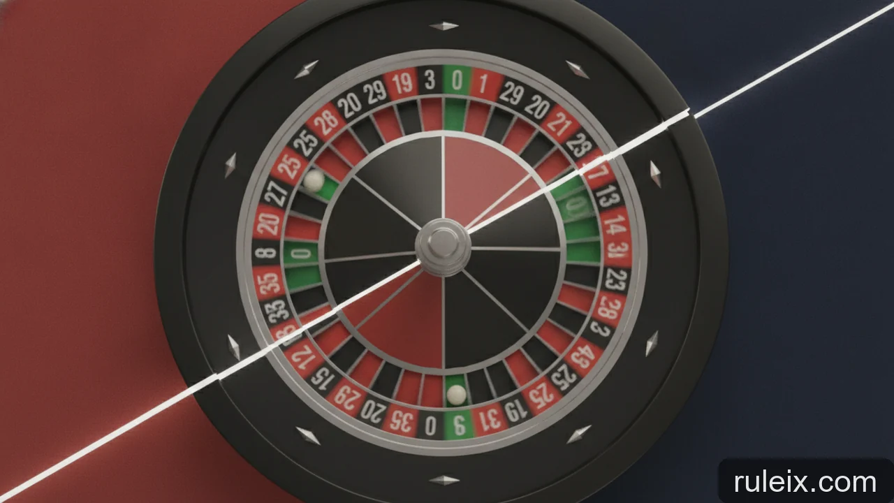 Minh họa: Lợi thế nhà cái trong Roulette: So sánh bánh xe kiểu Mỹ và kiểu Châu Âu