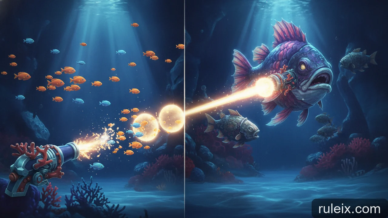 Minh họa: Mục tiêu trong game bắn cá: phân loại và chiến lược tiếp cận