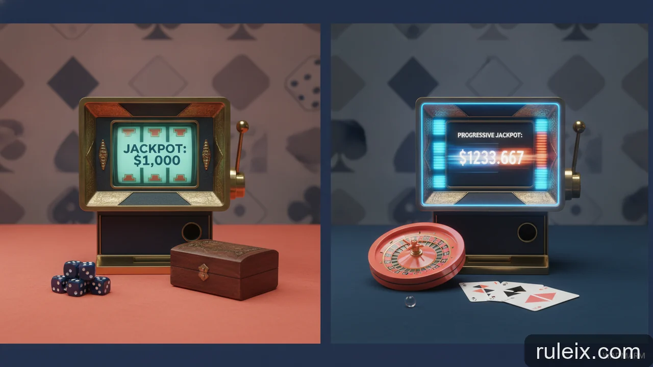 Minh họa: Phân biệt Jackpot lũy tiến và Jackpot cố định trong Nổ Hũ