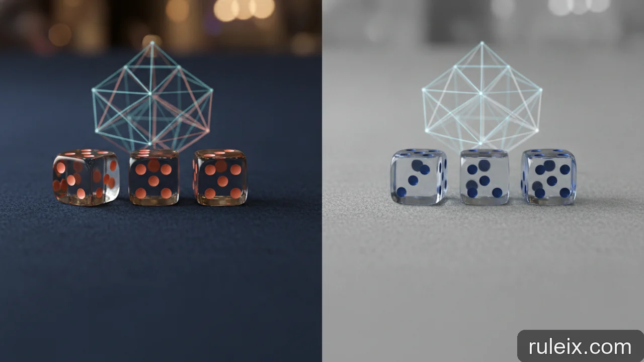 Minh họa: Phân tích xác suất thắng cược trong Sic Bo Live và RNG có khác nhau không?