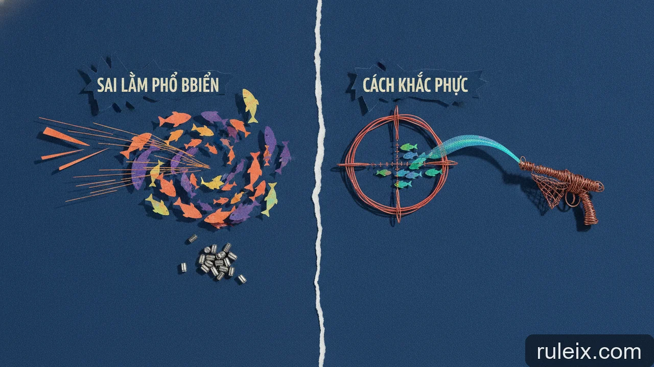 Minh họa: Sai lầm phổ biến về nhịp bắn trong bắn cá và cách tránh