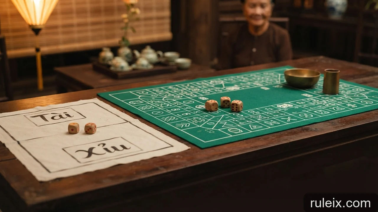 Minh họa cho Tài xỉu dân gian và Sic Bo: đừng nhầm tên gọi với cùng một bộ luật