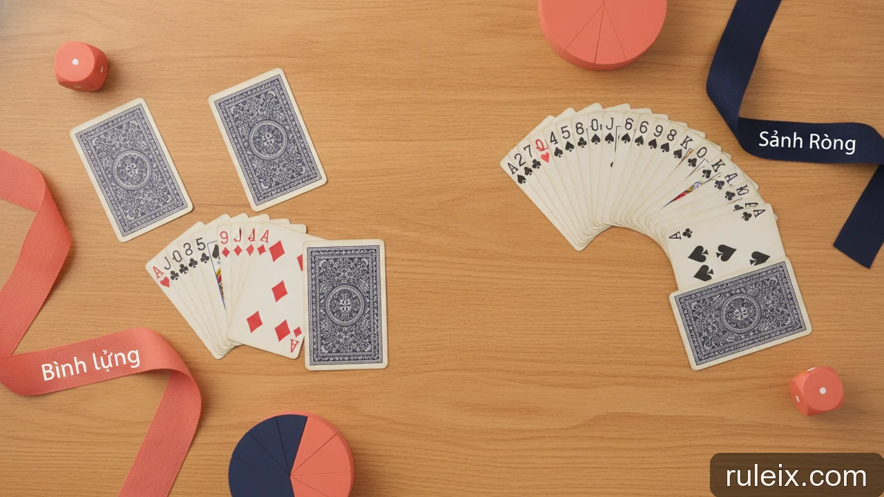 Minh họa: Thuật ngữ Mậu Binh: Giải thích các từ thường dùng trong game