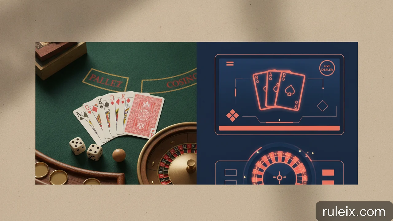 Minh họa: Thuật ngữ trong casino trực tuyến: khác biệt so với truyền thống
