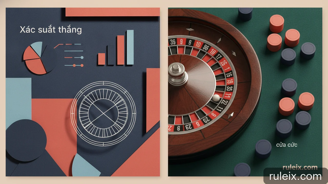 Minh họa: Xác suất thắng Roulette: Phân tích cơ hội theo từng cửa cược
